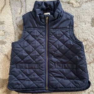 J. Crew Toddler Boy Quilted Walker Vest size 2T
